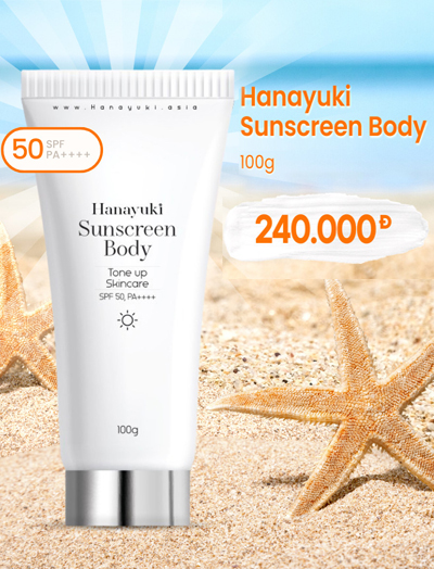 Hanayuki Sunscreen Body